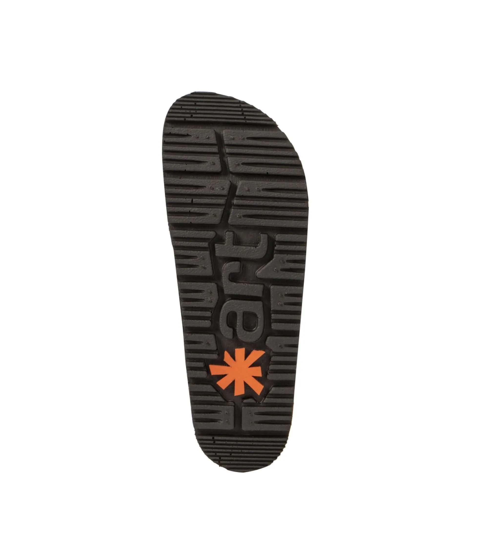 Sandalias de piel 1619 negro