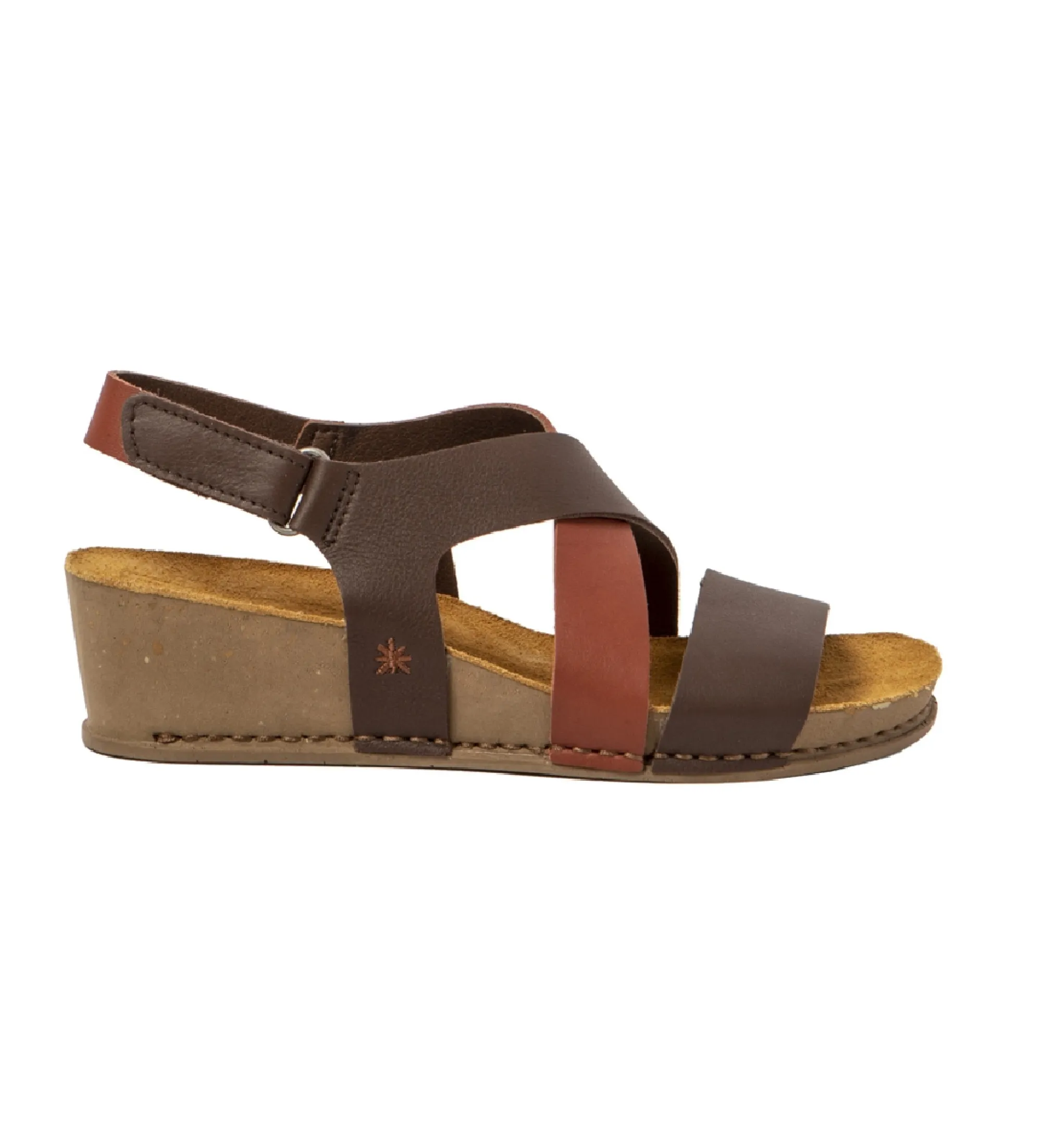 Sandalias de piel 1933 marrón