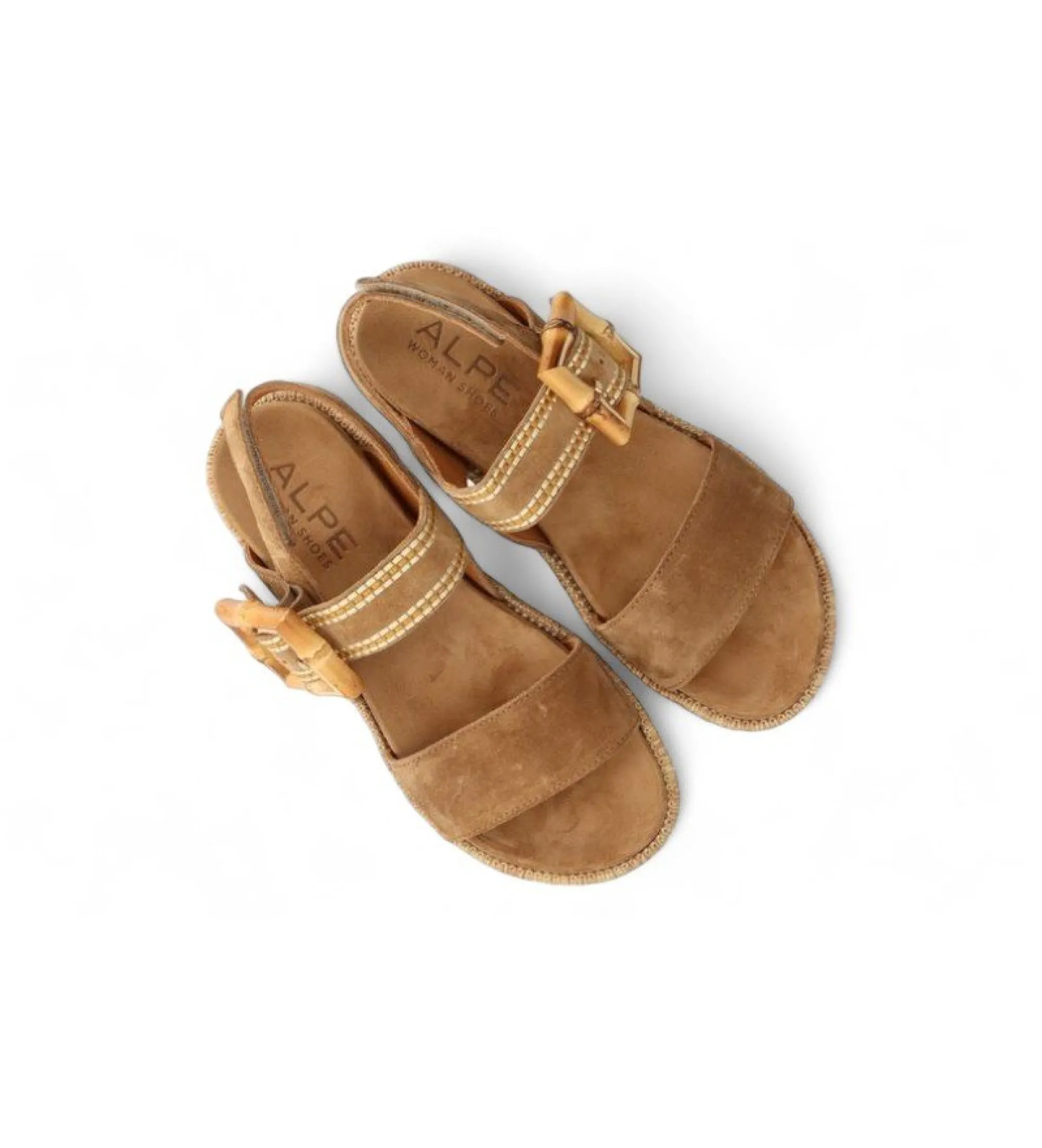 Sandalias de piel Bali marrón