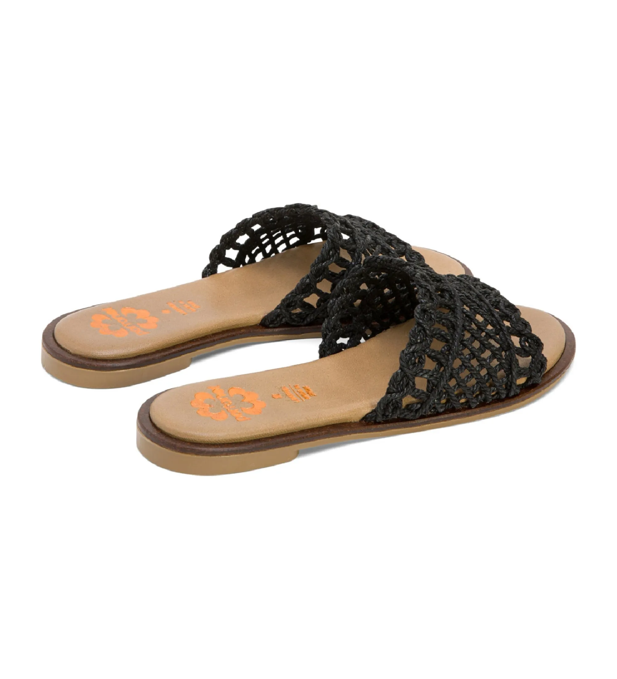 Sandalias de piel Cora negro