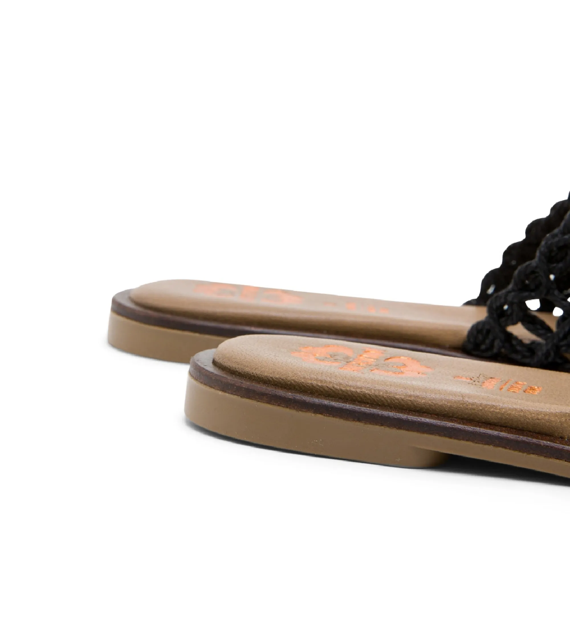 Sandalias de piel Cora negro
