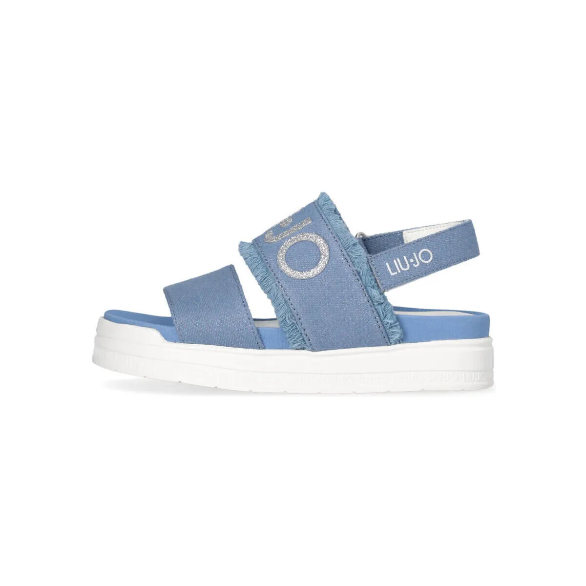 Sandalias denim para niña