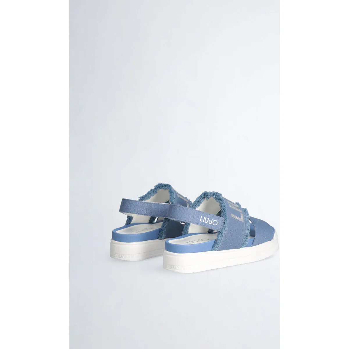 Sandalias denim para niña