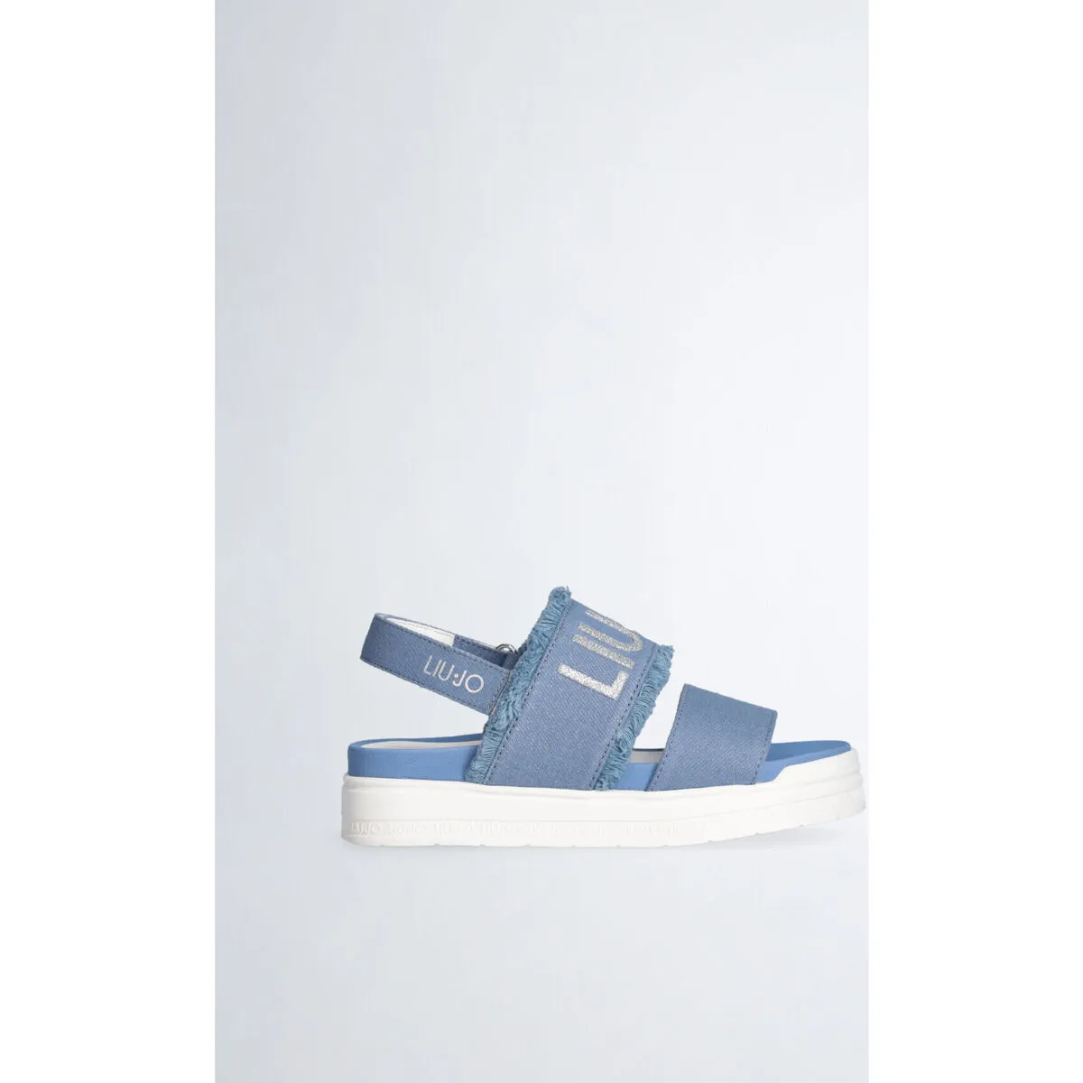 Sandalias denim para niña