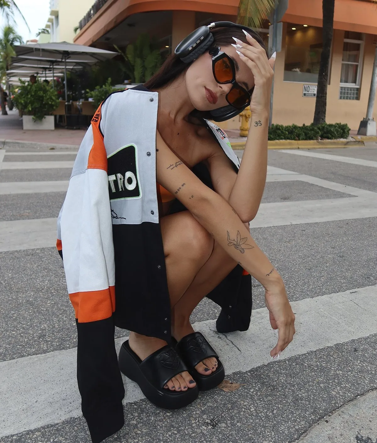 Sandalias Mujer 1457 Efecto Cuero