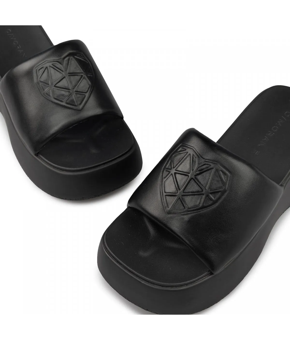 Sandalias Mujer 1457 Efecto Cuero