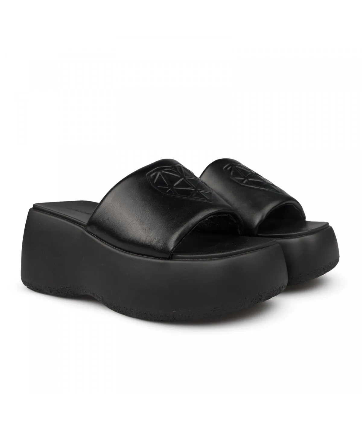 Sandalias Mujer 1457 Efecto Cuero