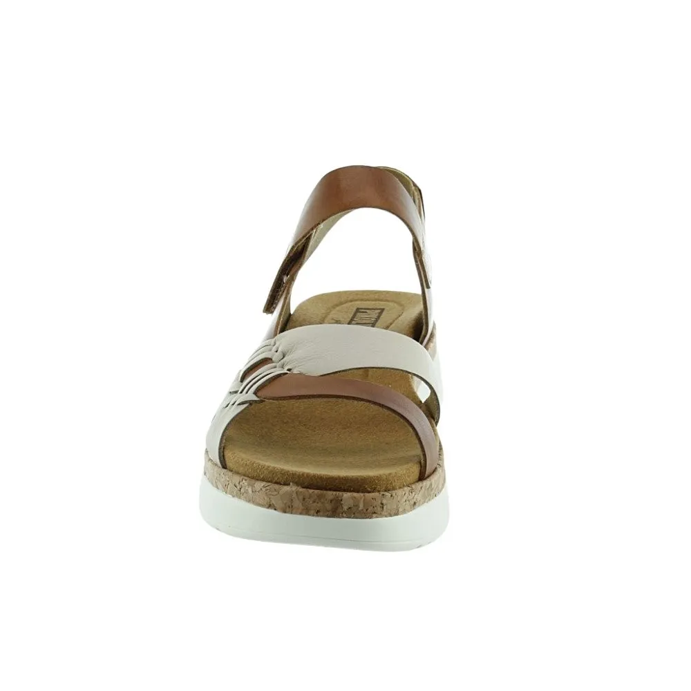 SANDALIAS PIKOLINOS PALMA BLANCOMARRóN