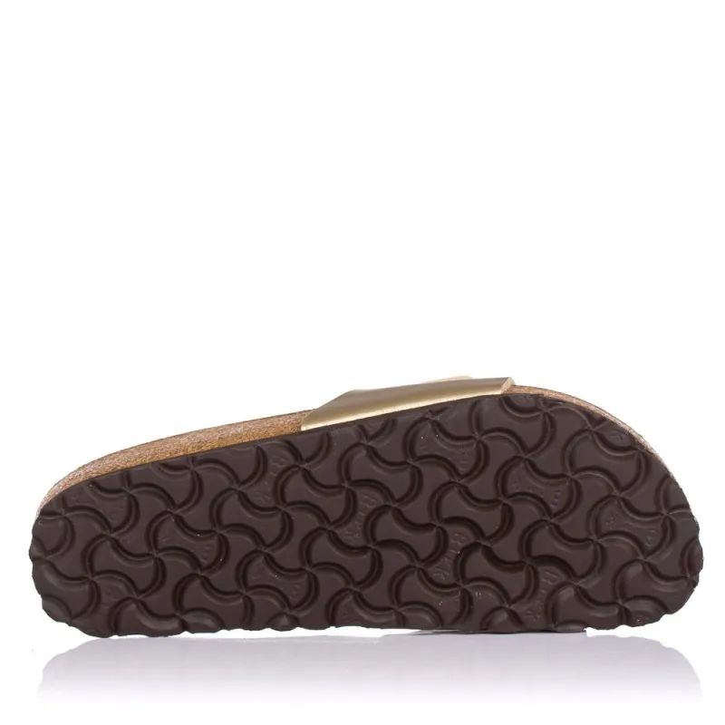 Sandalias Planas Birkenstock Madrid Mujer Oro