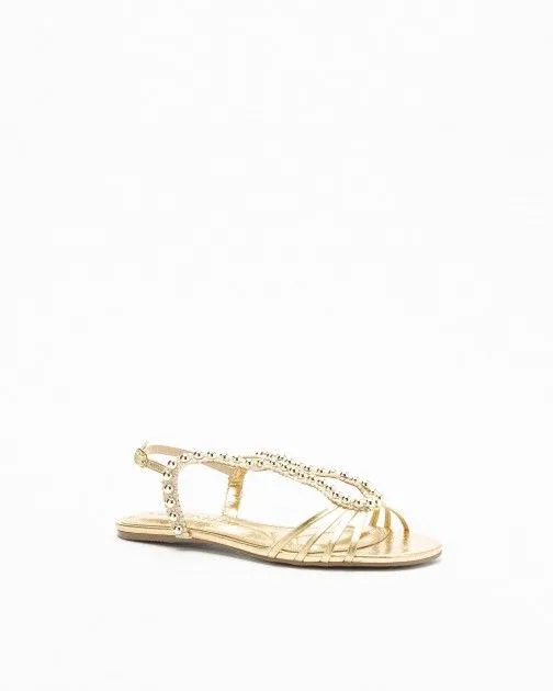 SANDALIAS PLANAS CECCONELLO 22270316 DORADO