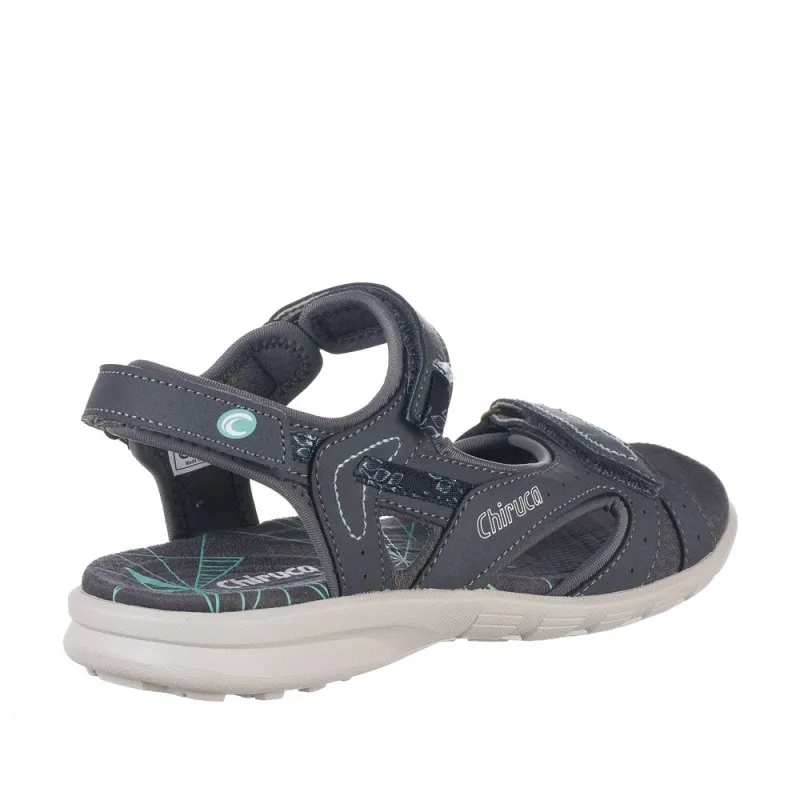 Sandalias Planas Chiruca Finisterre Mujer Gris