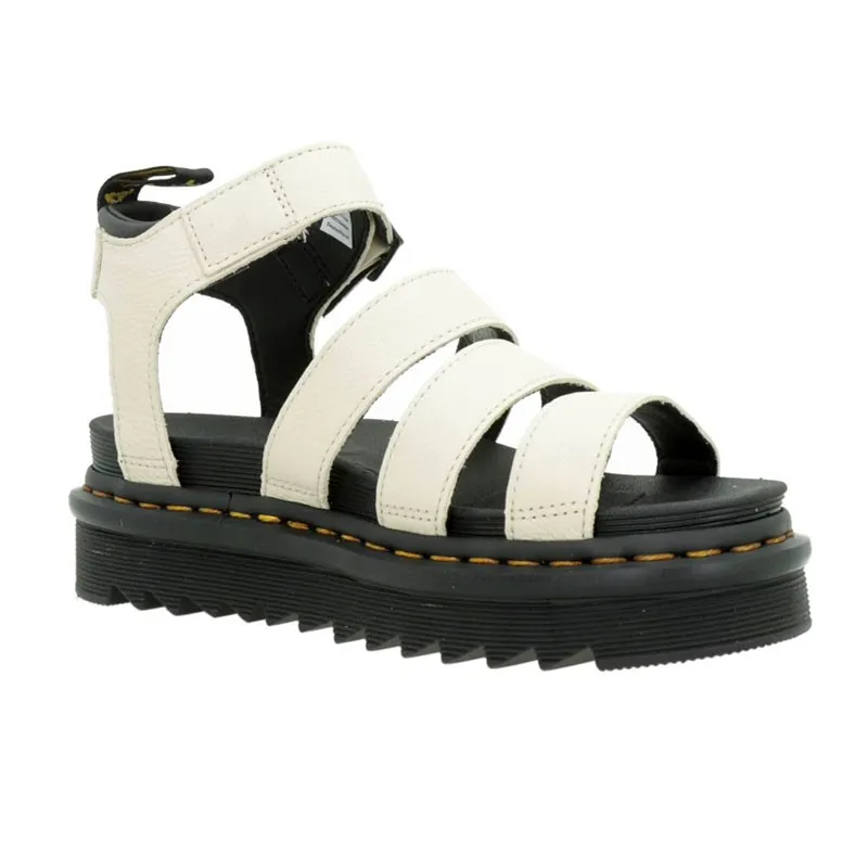 Sandalias Planas Dr. Martens Blaire Mujer Blanco