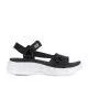 Sandalias planas ECOALF black sofia