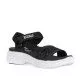 Sandalias planas ECOALF black sofia