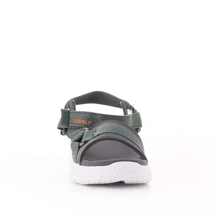 Sandalias planas ECOALF green sofia