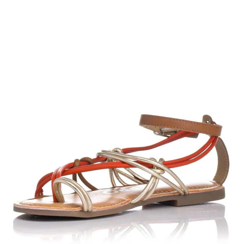 Sandalias Planas Gioseppo 69128 Mujer Naranja