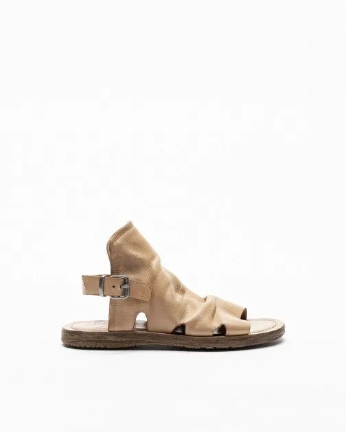 SANDALIAS PLANAS PROF W1212 CAMEL