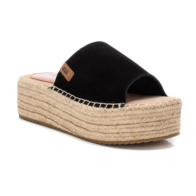 Sandalias Planas Refresh 171925 Mujer Negro