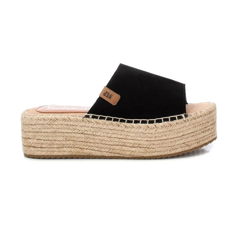 Sandalias Planas Refresh 171925 Mujer Negro