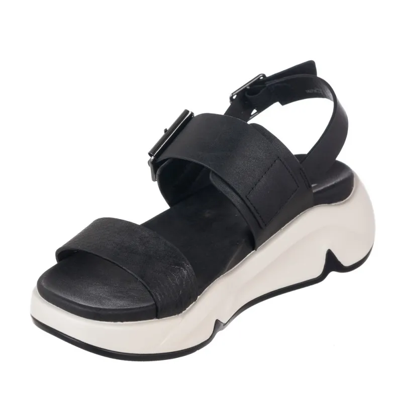Sandalias Planas Xti 142738 Mujer Negro