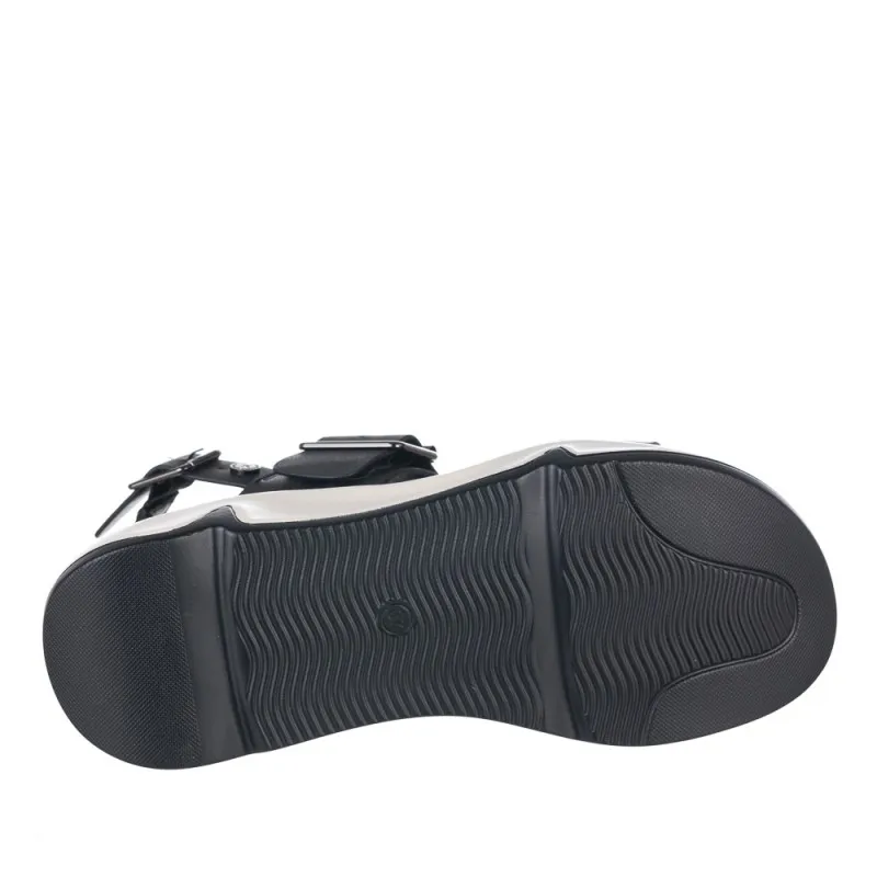 Sandalias Planas Xti 142738 Mujer Negro
