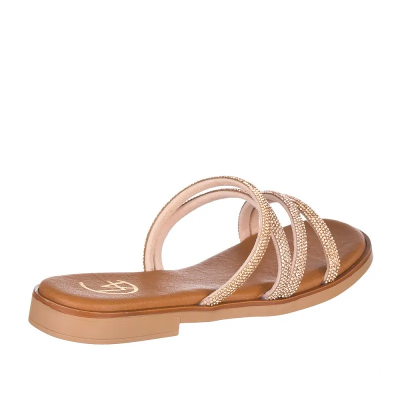 Sandalias Planas Zapp Venus Mujer Rosa
