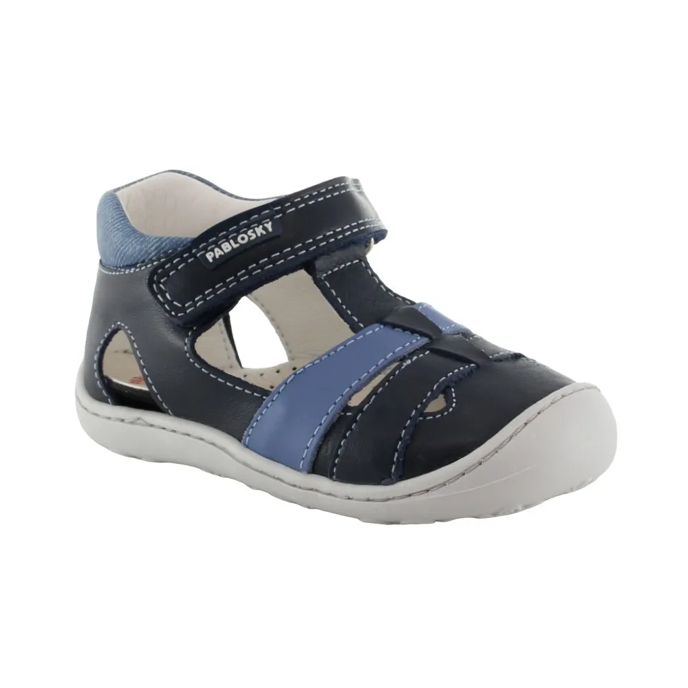 Sandalias respetuosas cerradas Pablosky 023922 Azul