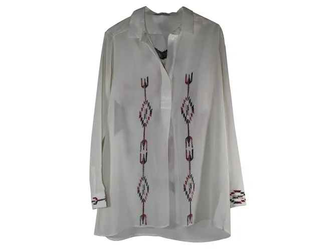 Sandro Tops Blanco 
