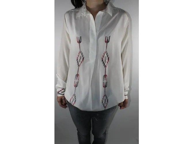Sandro Tops Blanco 