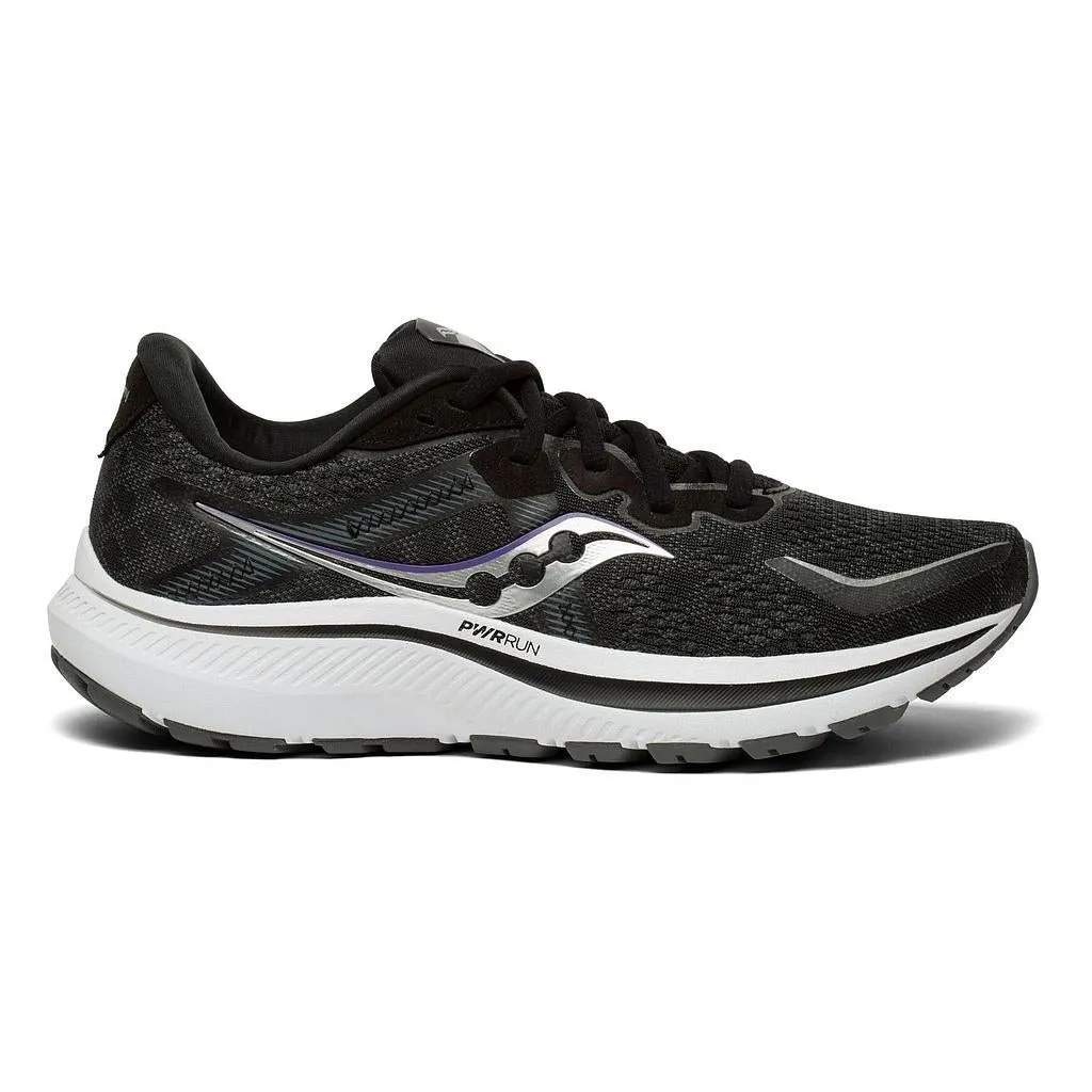 Saucony Running Femenino Omni_20 Black/White