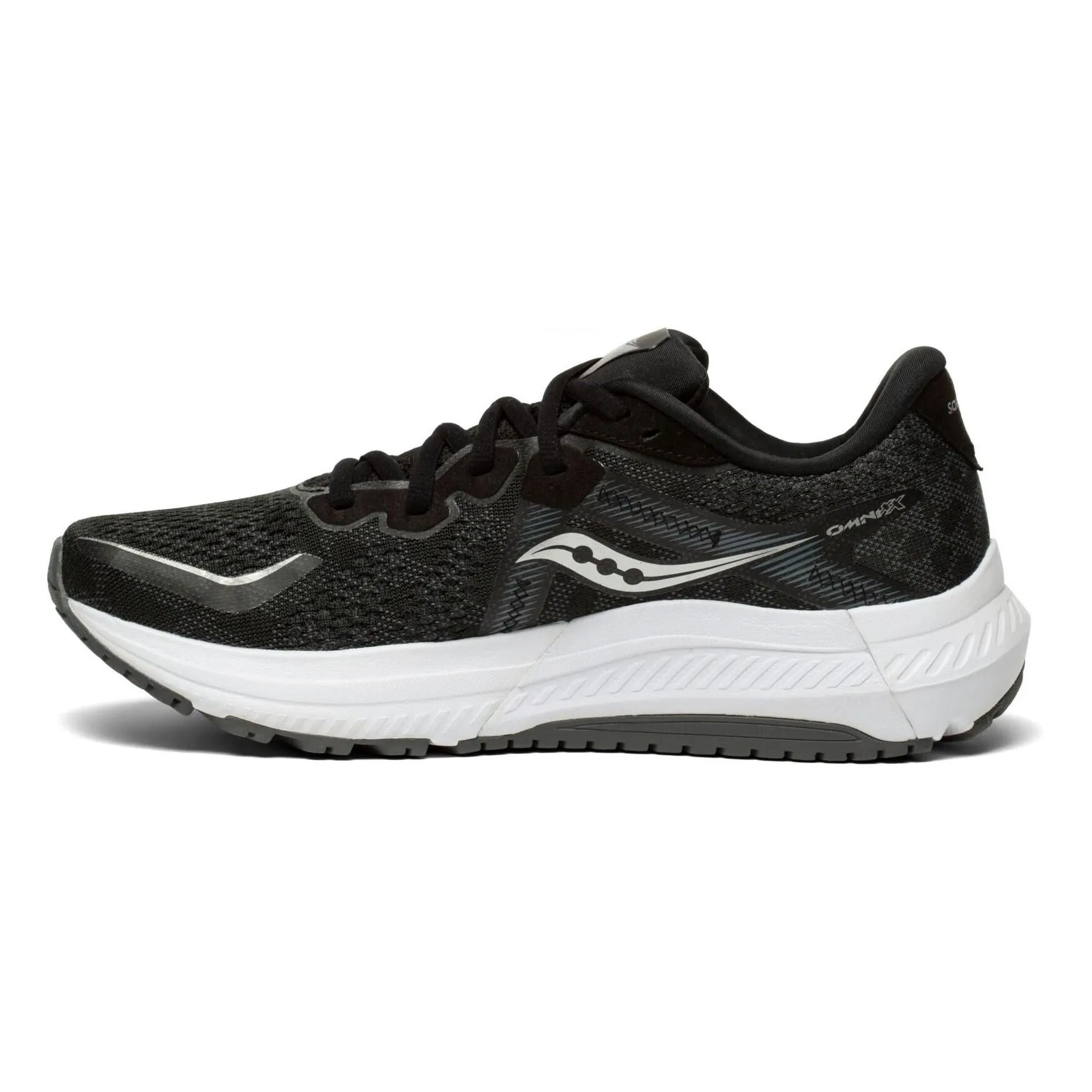 Saucony Running Femenino Omni_20 Black/White