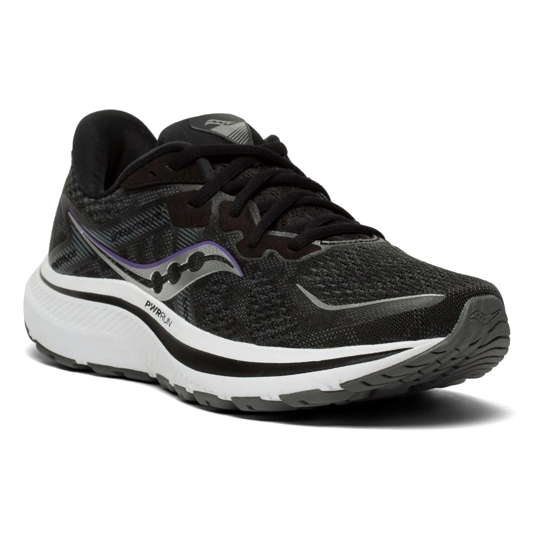 Saucony Running Femenino Omni_20 Black/White