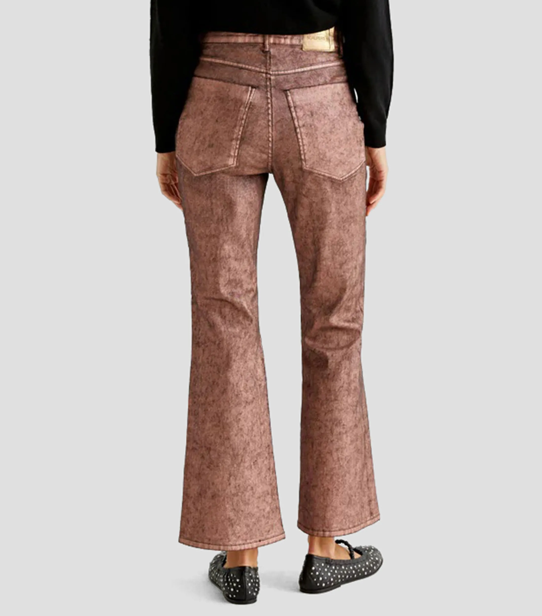 Scalpers Jeans Acampanado Mujer