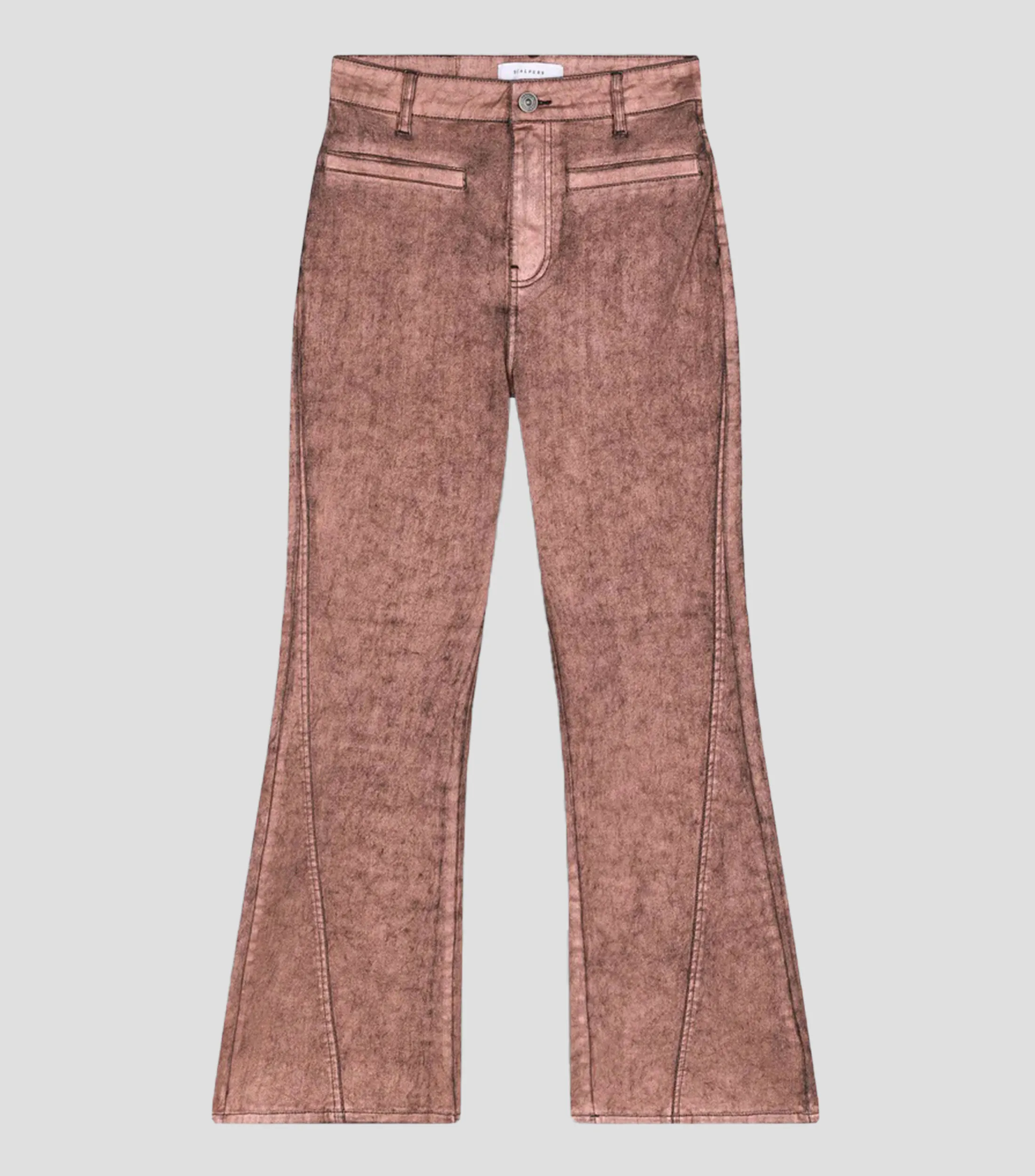 Scalpers Jeans Acampanado Mujer