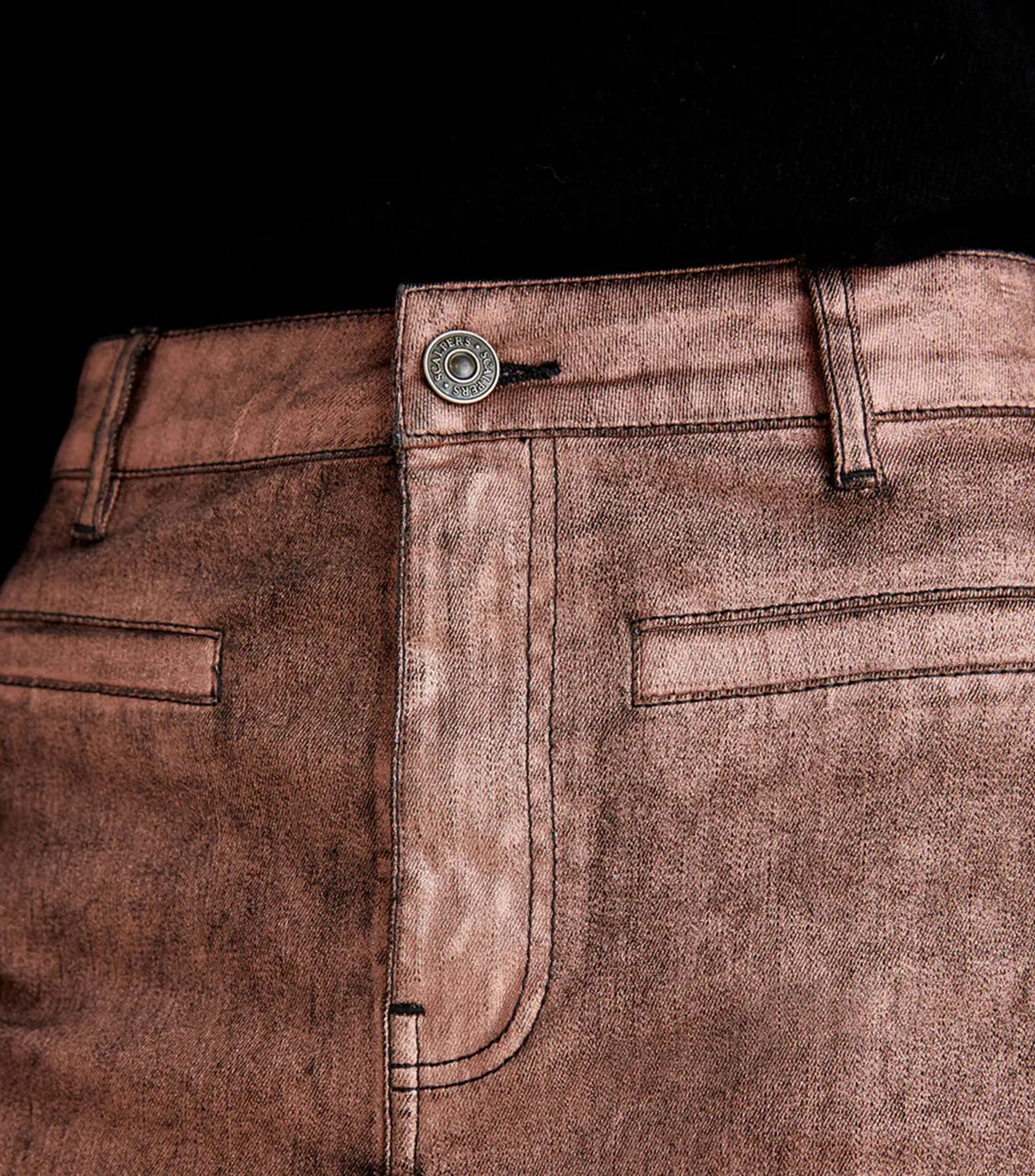 Scalpers Jeans Acampanado Mujer