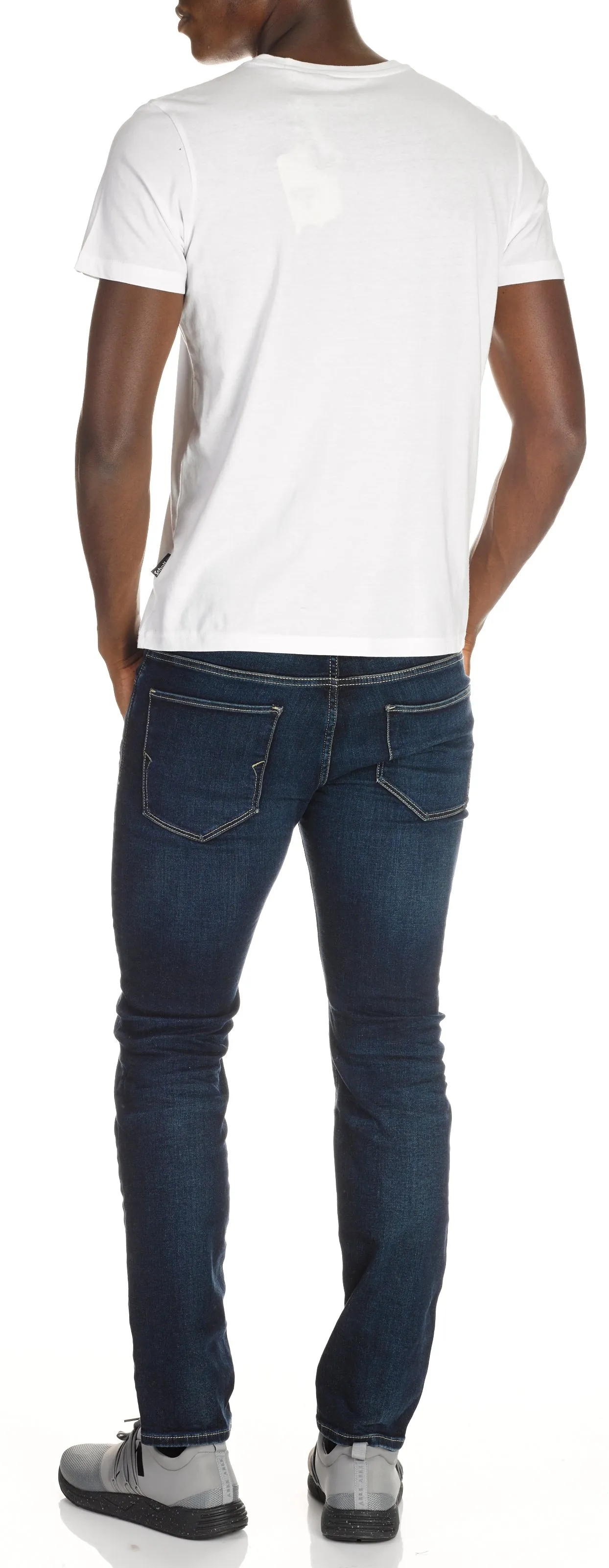 SCHOTT Camiseta en blanco