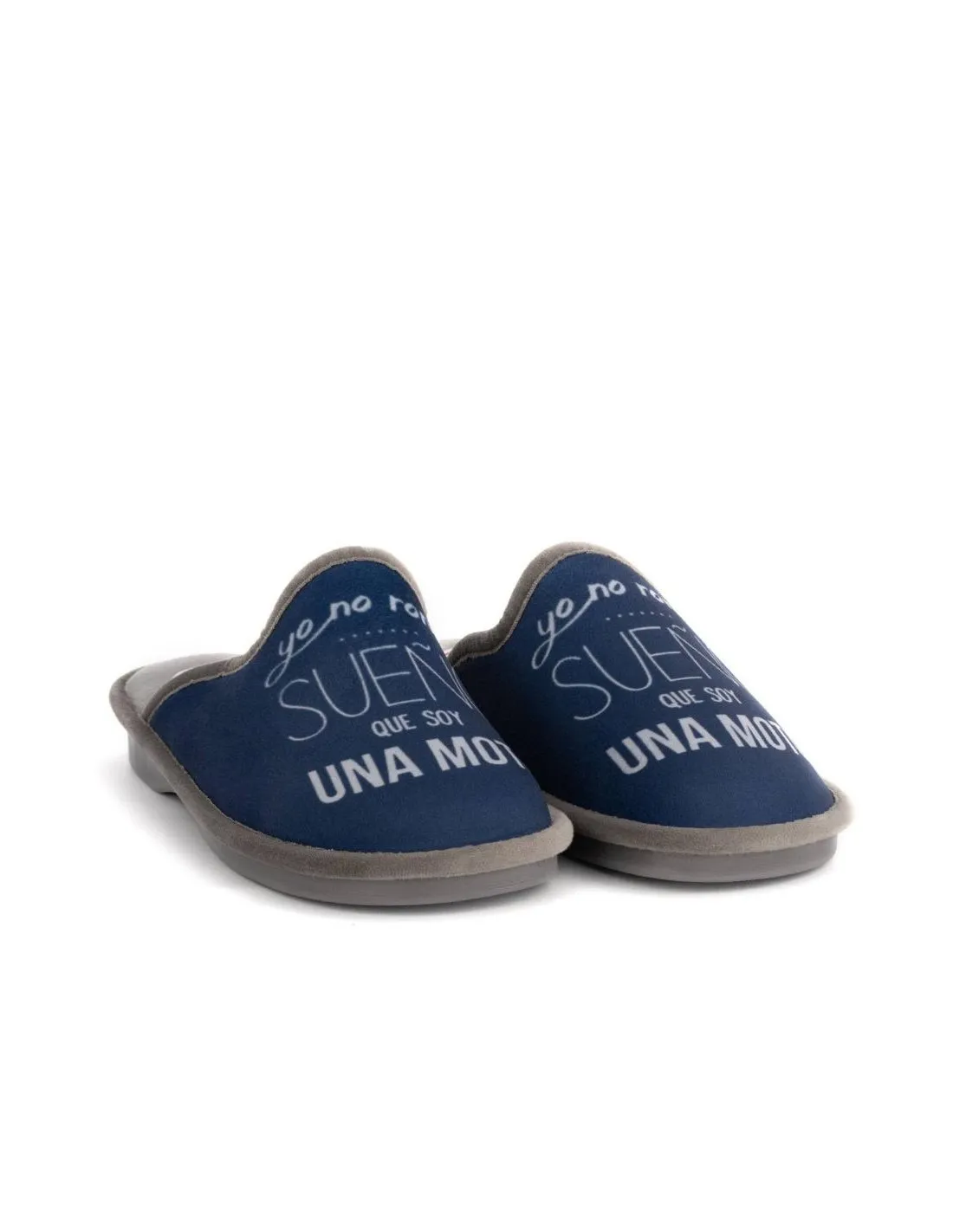 SE ME RIEN LOS PIES Zapatillas Sueño que soy una moto Marino
