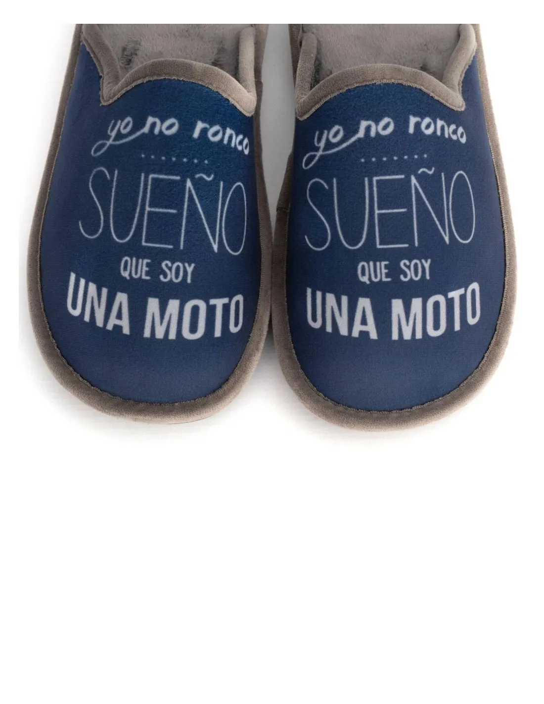 SE ME RIEN LOS PIES Zapatillas Sueño que soy una moto Marino
