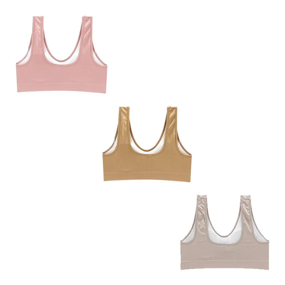 Set de 3 tops con almohadillas removibles TP5401 Carnival