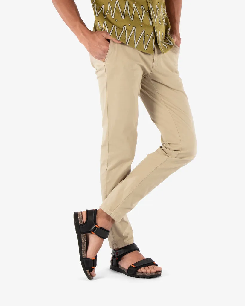 Seth C2 Sandalias de piel con forro interior de lycra.