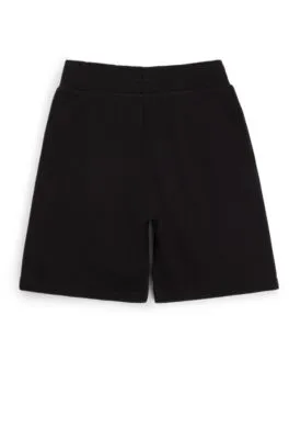 Shorts para niños en algodón con logo estampado