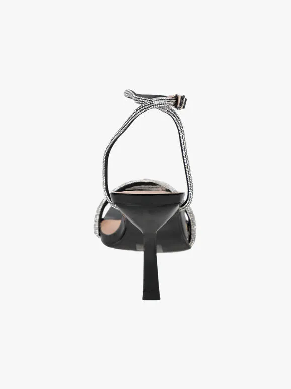 Sissi Miss Sandalias gladiadoras de mujer con pedrería y tacón stiletto