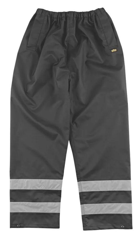 SITE SHOAL, SOBREPANTALóN IMPERMEABLE, NEGRO, TALLA M (CINTURA 2644