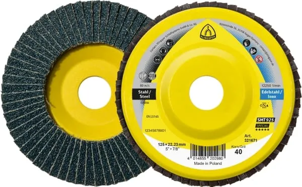 SMT 925 Special Discos flap para Acero inox,  Acero