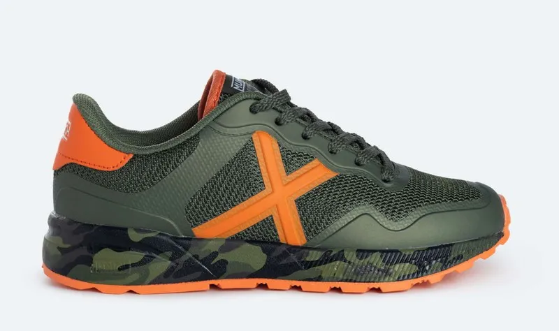 SNEAKERS MUNICH FUEL45 TEXTIL KAKI