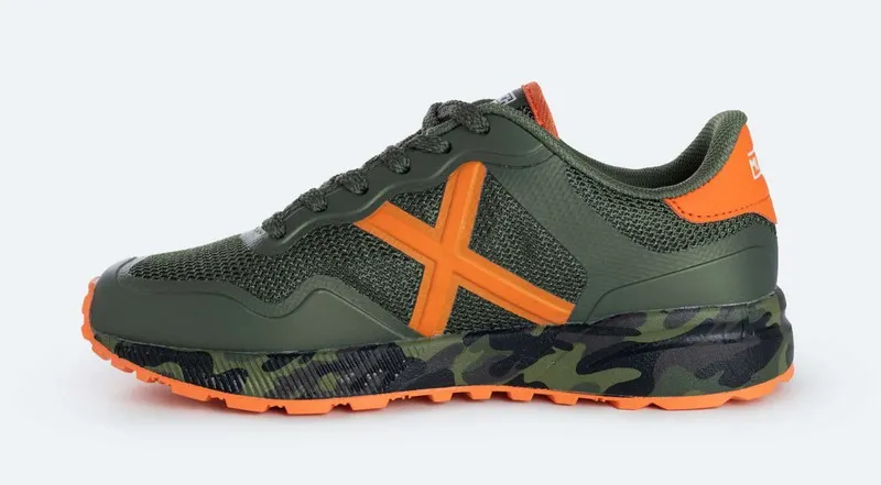 SNEAKERS MUNICH FUEL45 TEXTIL KAKI