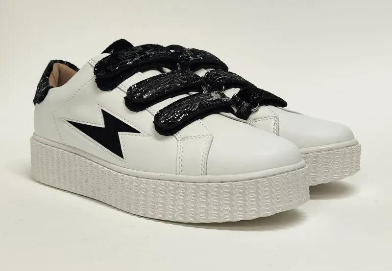 Sneakers Vw BK2445 piel vegana blanco
