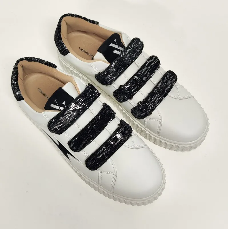 Sneakers Vw BK2445 piel vegana blanco