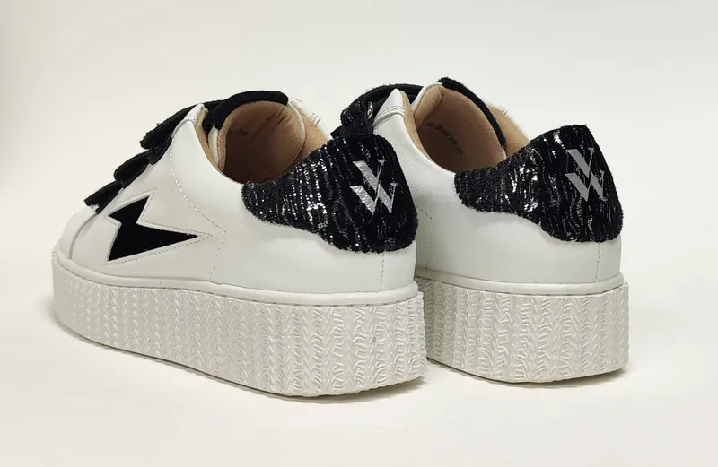 Sneakers Vw BK2445 piel vegana blanco