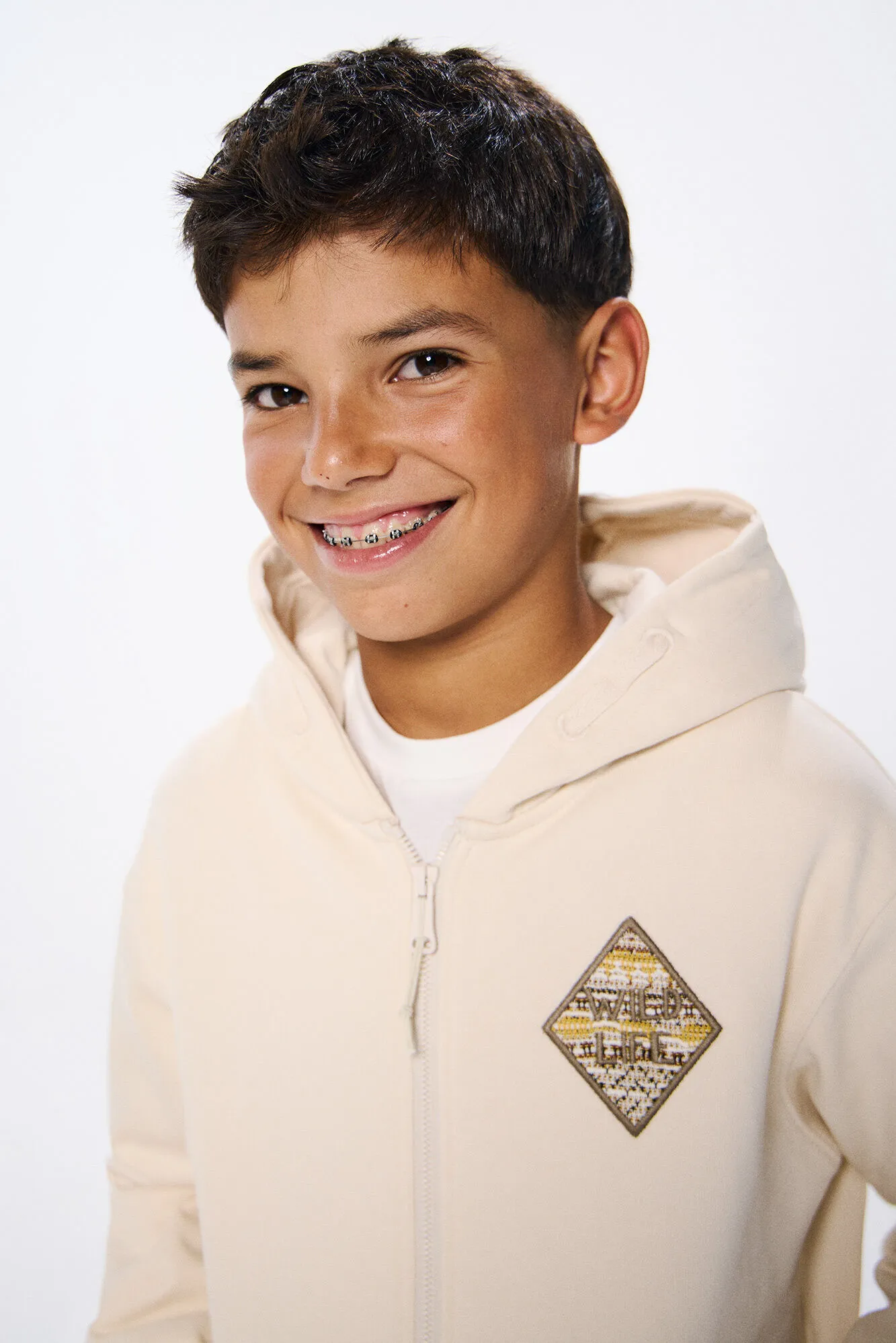 Springfield Kids Sudadera rombo etnico niño
